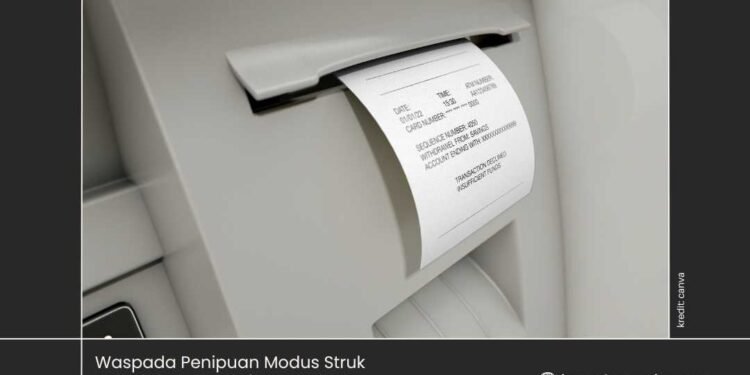 Waspada Penipuan Modus Struk ATM dalam Pendaftaran Wisata