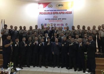 Kapolda Aceh Lantik Zuhaimi sebagai Ketua Umum DPD APSI Aceh