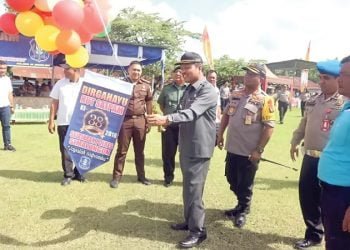 Kapolres Simalungun Pimpin Upacara HUT Satpam ke-38
