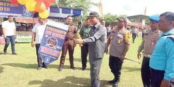 Kapolres Simalungun Pimpin Upacara HUT Satpam ke-38