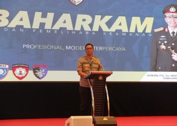Kabaharkam Bahas Potensi Kerawanan Pemilu di Rapim Polri