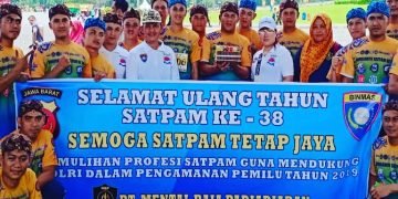 Jalan Sehat Satpam di Monas