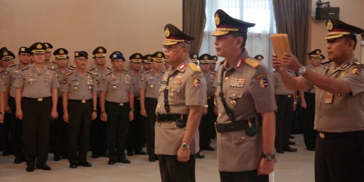 Sertijab, Widiyarso Menggantikan Arkian Lubis sebagai Kakorbinmas Baharkan