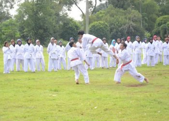 Satpam Pupuk Kujang Harus Mampu Gashuku Karate