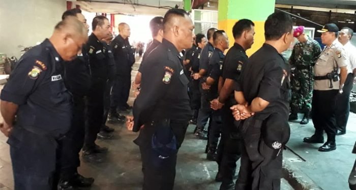 60 Satpam Pasar Tanah Abang Berlatih Menangkap Copet