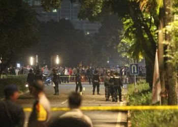 Hasil Olah TKP Ledakan di Senayan adalah Petasan Bukan Bom