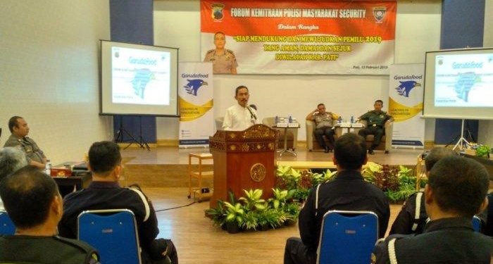 Bupati Pati: Satpam Juga Berperan Besar Sukseskan Pemilu 2019