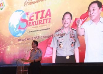 Kabaharkam Hadiri Launching PT TSSI dan Penutupan Pelatihan Manajemen Sekuriti