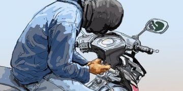 Satpam Ini Tega Gelapkan Motor Temannya