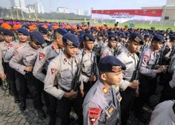 Usai Pemilu, Brimob dari Luar Jakarta Bantu Keamanan Ibu Kota