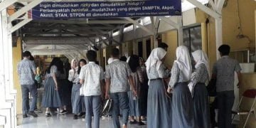 Tingkatkan Pengamanan UNBK, SMAN 22 Bandung Tambah Satpam