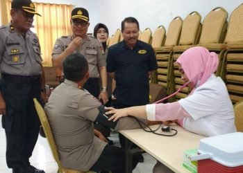 Meriahkan HUT Bhayangkara ke-73, APSI Sulsel Gelar Donor Darah