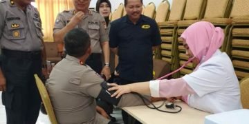 Meriahkan HUT Bhayangkara ke-73, APSI Sulsel Gelar Donor Darah