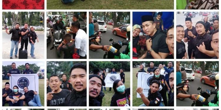 Peduli Sesama, KBS-RI Sulsel Bagikan Takjil dan Buka Bersama