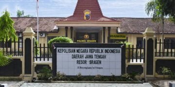 Polres Sragen Cek Kelengkapan Identitas Satpam