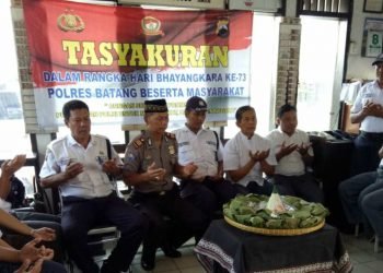 Satpam Primatexco Batang Tasyakuran Peringati HUT Bhayangkara