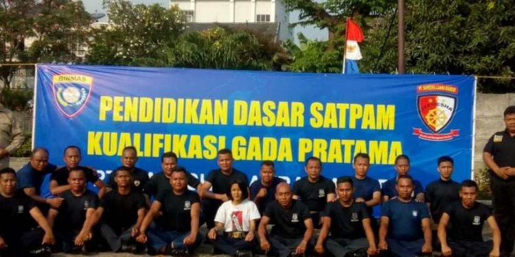 Tingkatkan Kualitas Satpam, Mahesa Cakra Mandiri Gelar Diksar