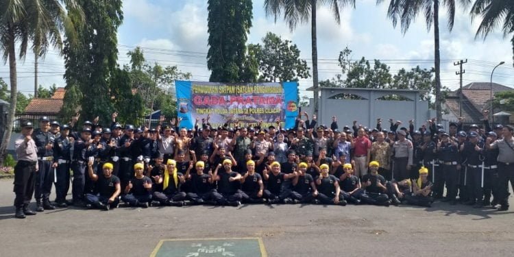 Sebanyak 85 Satpam di Cilacap Selesai Ikuti Pendidikan Gada Pratama