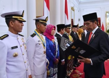 Ini Pesan Presiden Jokowi Saat Melantik Perwira TNI-Polri
