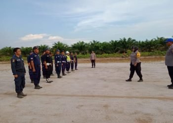 Polres Katingan Berikan Pendidikan Dasar Satpam
