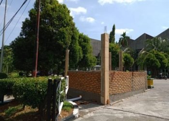 Tingkatkan Keamanan, Universitas Andalas Bangun Pos Satpam