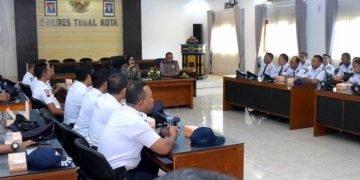 Kapolres Tegal Himbau Satpam Harus Bisa Jadi Contoh baik