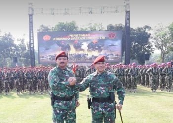 Panglima TNI Resmikan Satuan Koopssus TNI