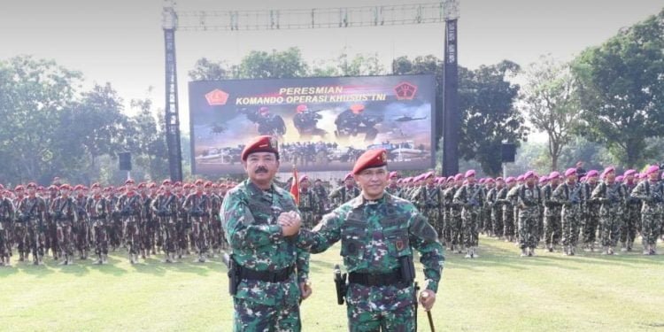 Panglima TNI Resmikan Satuan Koopssus TNI