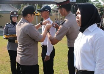 37 Satpam Pelatihan Gada Pratama di Polres Brebes