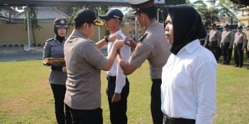 37 Satpam Pelatihan Gada Pratama di Polres Brebes