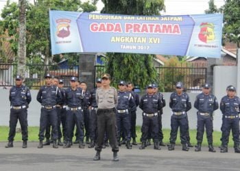 37 Satpam di Brebes Ikuti Pendidikan Gada Pratama