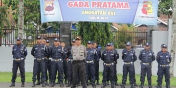 37 Satpam di Brebes Ikuti Pendidikan Gada Pratama