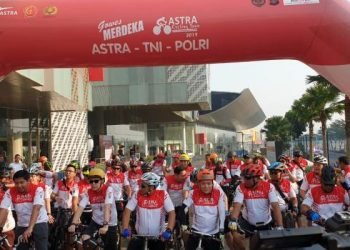 Satpam Sigap Kawal 6500 Peserta Gowes Merdeka