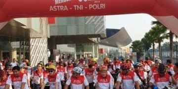 Satpam Sigap Kawal 6500 Peserta Gowes Merdeka