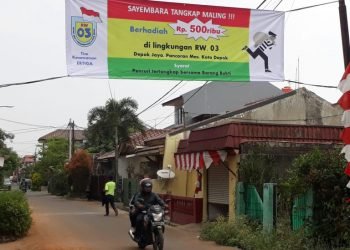 Sayembara Tangkap Maling Berhadiah Ratusan Ribu di Depok