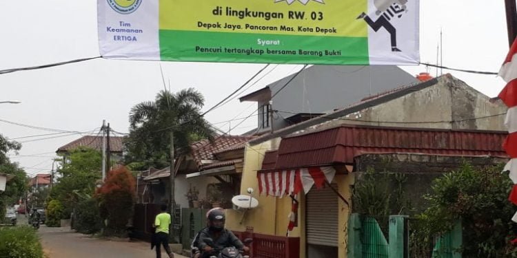 Sayembara Tangkap Maling Berhadiah Ratusan Ribu di Depok