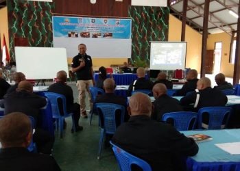 58 Satpam Torasi Utama Latihan Berantas Narkoba