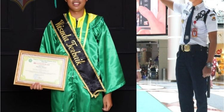 Satpam PTP Lulus Kuliah sebagai Wisudawan Terbaik