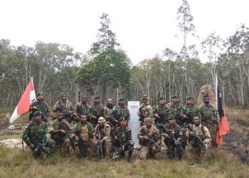 Pengamanan Perbatasan, Prajurit TNI dan PNG Patroli Patok Bersama