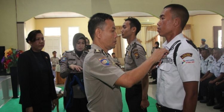 Penutupan Diksar Satpam Gelombang II Polda Bengkulu