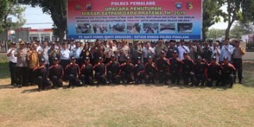 Tutup Diksar, Ini Pesan Kapolres Pemalang kepada Satpam