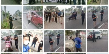 Dampak Kabut Asap, KBS Riau Daratan Berbagi Masker Gratis ke Masyarakat