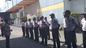 Kapolsek Banguntapan Hadiri Lomba Keterampilan Satpam Tingkat Polda DIY