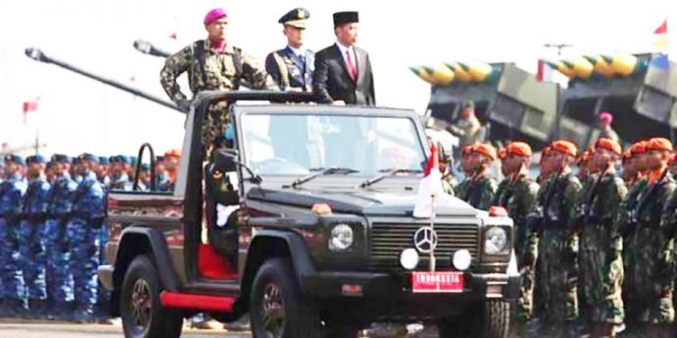 HUT TNI ke-74, Jokowi: Empat Pangkalan Militer Baru akan Dibangun