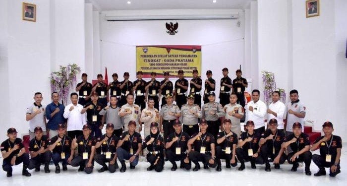 30 Satpam Ikuti Diklat Gada Pratama di Pusdiklat Bajaka