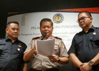 Dirbinpotmas Polri Mengukuhkan Pengurus ABUJAPI 2019-2024