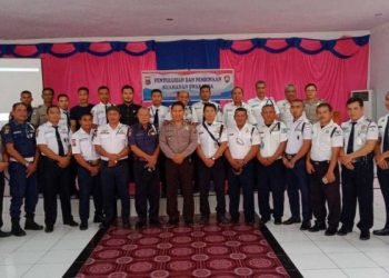 Binmas Polres Pohuwato Beri Penyuluhan 30 Satpam
