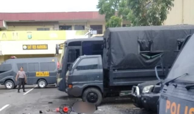 Ledakan Bom Terjadi di Polrestabes Medan