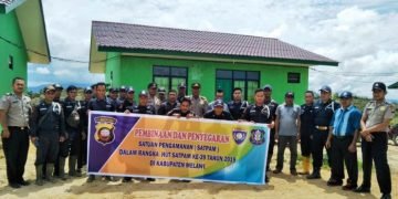 Polres Melawi Terasa Terbantu Satpam Soal Pengamanan