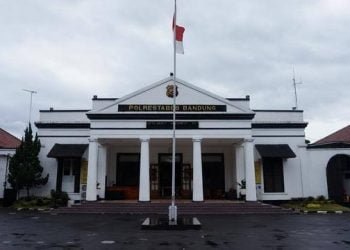 Mapolrestabes Bandung Perketat Pengamanan